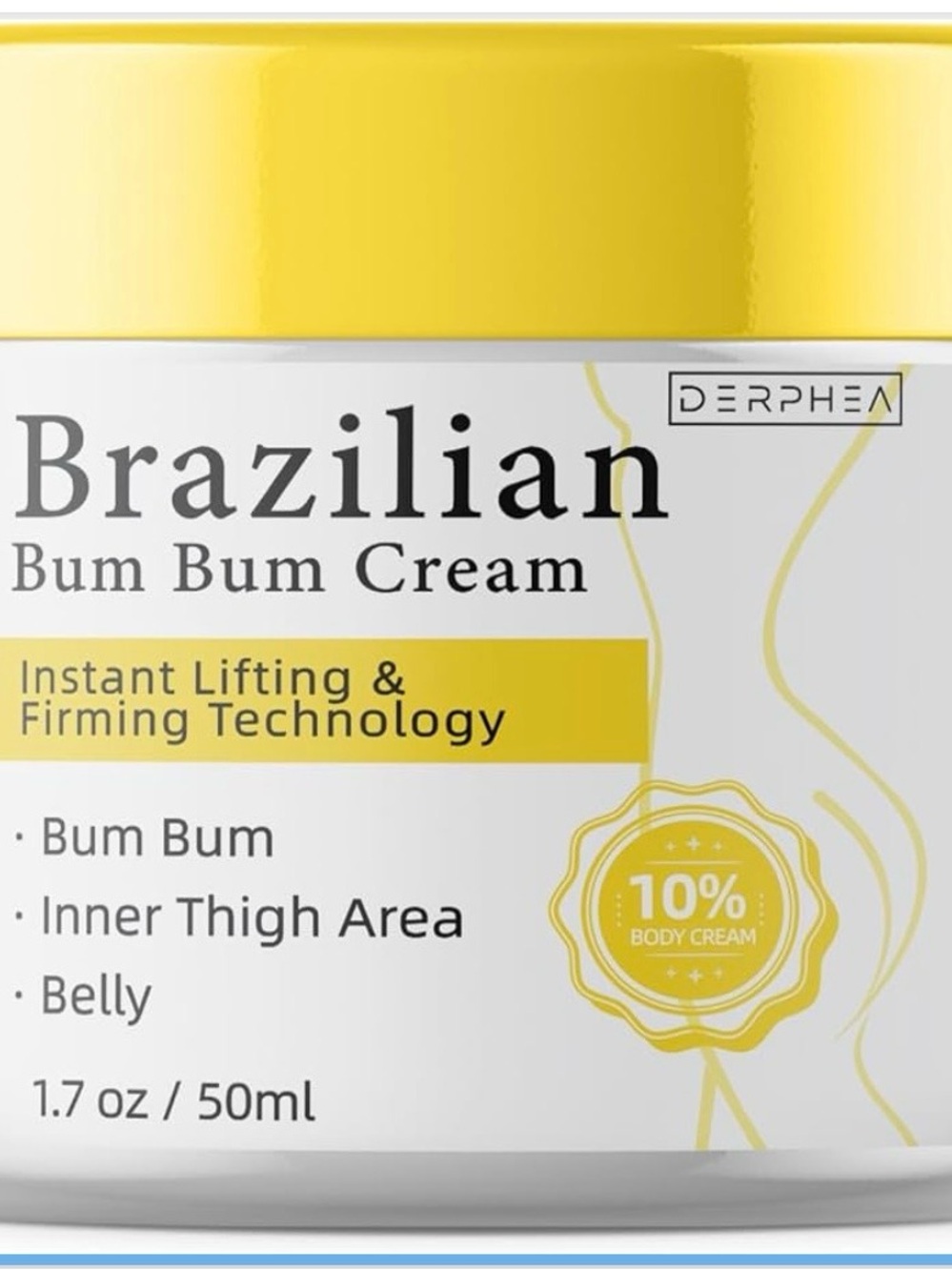 NIB Derphea Brazilian Bum Bum Cream - Picture 5 of 8